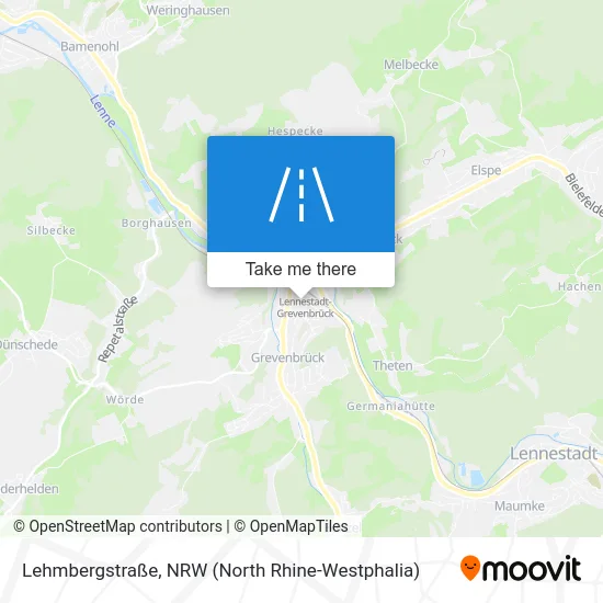 Карта Lehmbergstraße