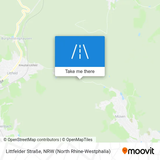 Littfelder Straße map
