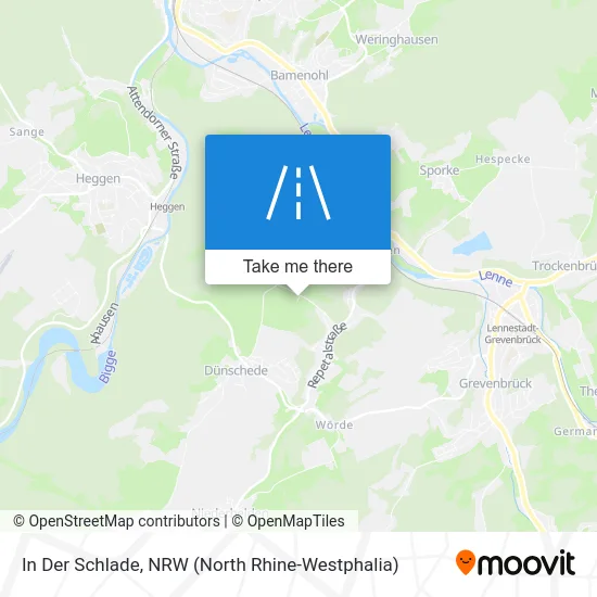 In Der Schlade map