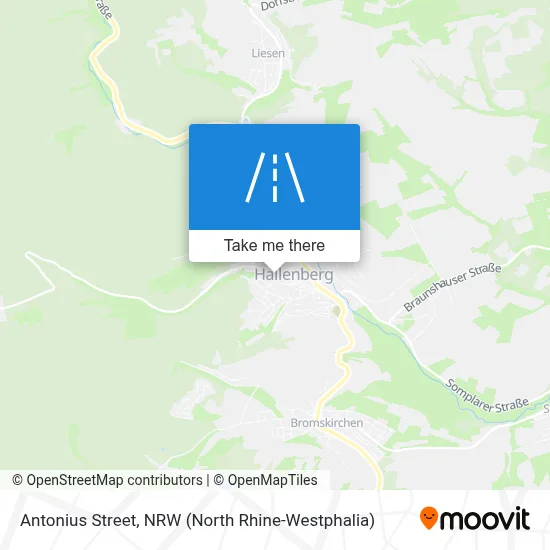 Antoniusstraße map