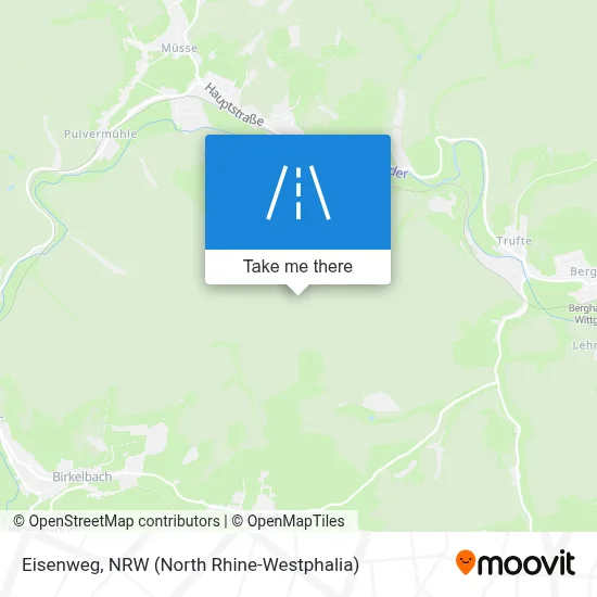 Eisenweg map