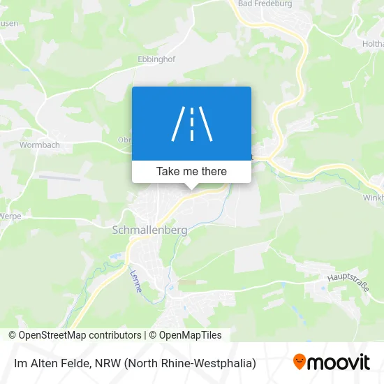 Карта Im Alten Felde