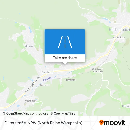 Dürerstraße map