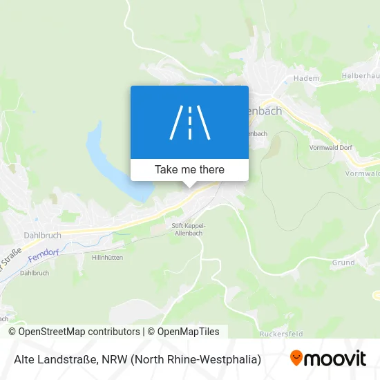 Карта Alte Landstraße