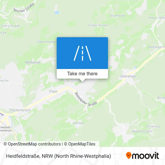 Карта Heidfeldstraße