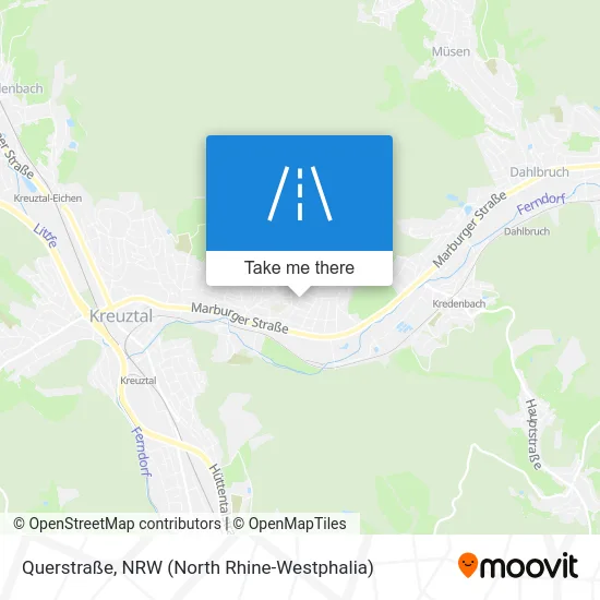 Карта Querstraße