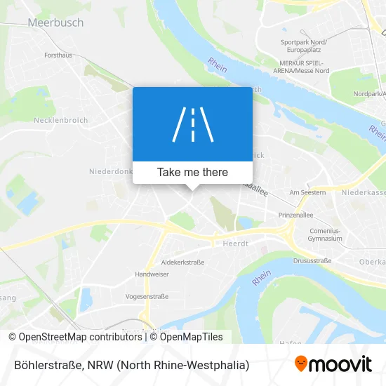 Карта Böhlerstraße