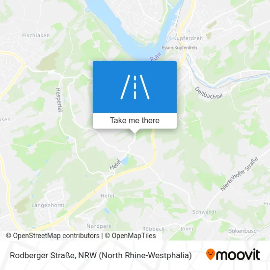 Карта Rodberger Straße