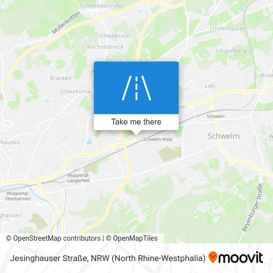 Карта Jesinghauser Straße