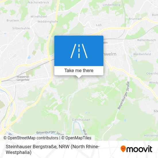 Steinhauser Bergstraße map