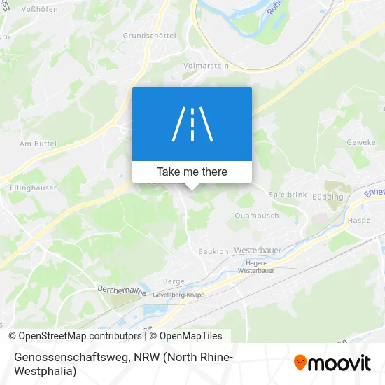 Genossenschaftsweg map