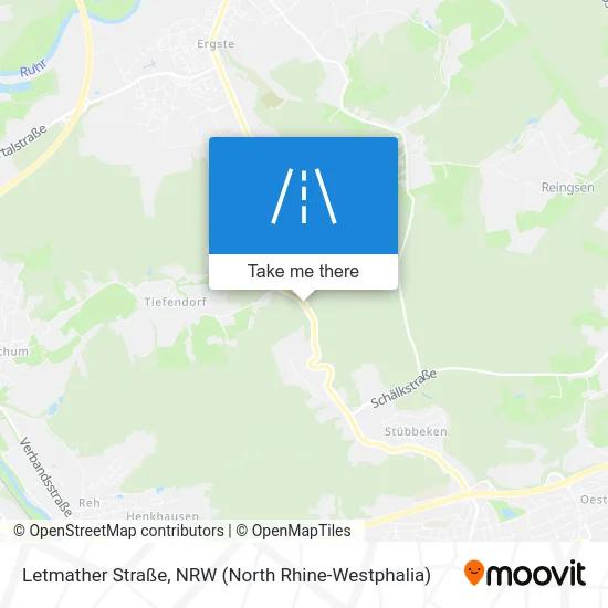 Letmather Straße map