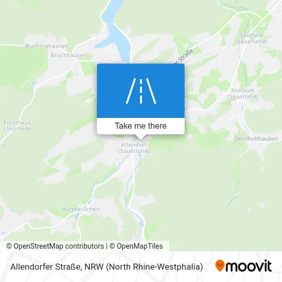 Allendorfer Straße map