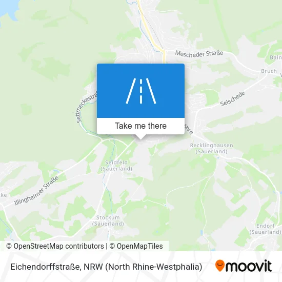 Карта Eichendorffstraße