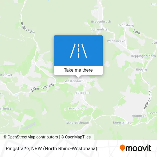 Карта Ringstraße