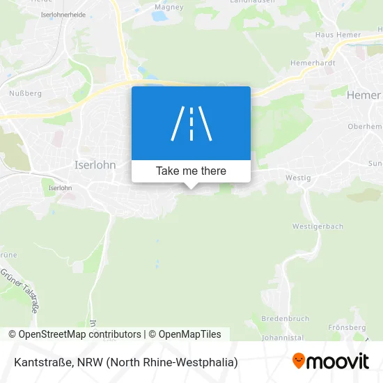 Карта Kantstraße