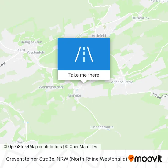 Карта Grevensteiner Straße