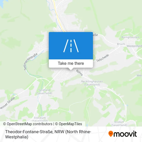 Карта Theodor-Fontane-Straße