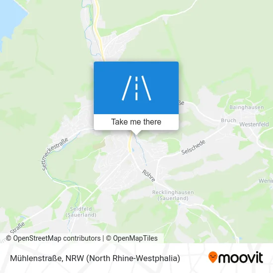 Карта Mühlenstraße