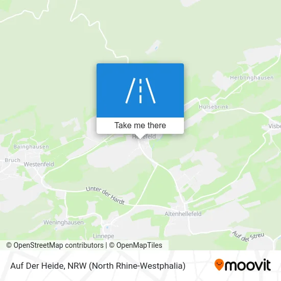 Карта Auf Der Heide