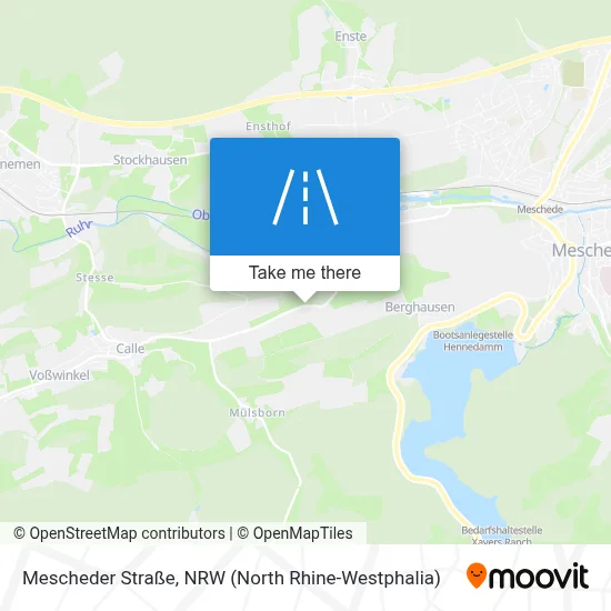 Mescheder Straße map