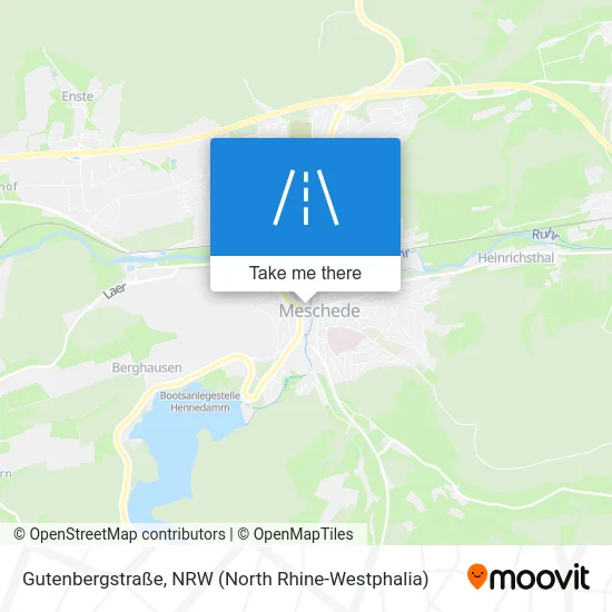 Gutenbergstraße map