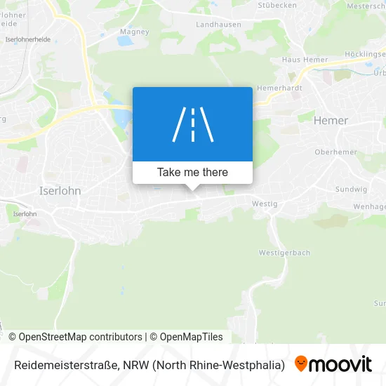 Reidemeisterstraße map