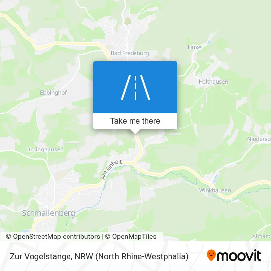 Zur Vogelstange map