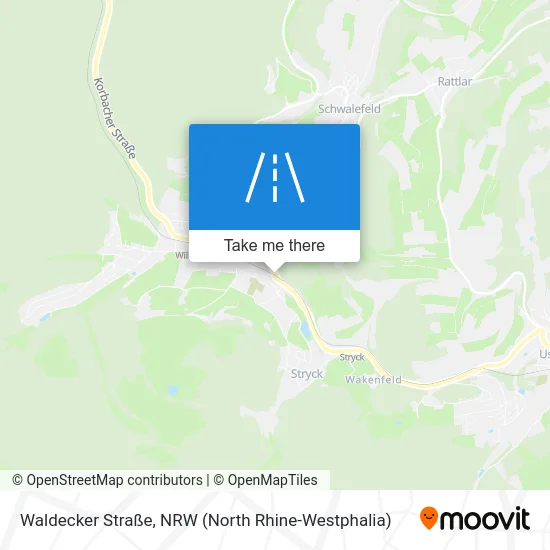 Waldecker Straße map