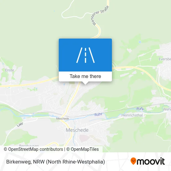 Birkenweg map
