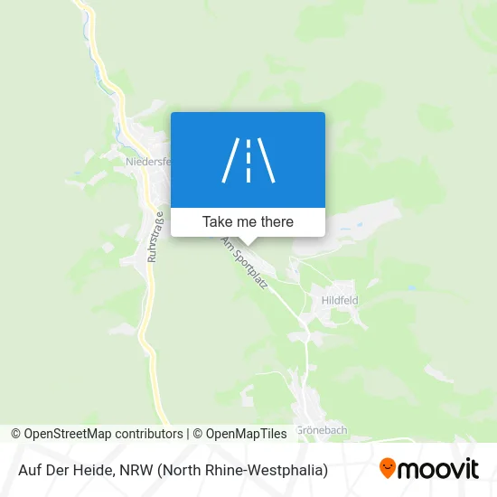 Карта Auf Der Heide