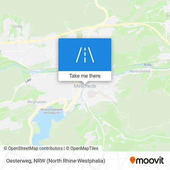 Карта Oesterweg