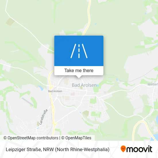 Карта Leipziger Straße