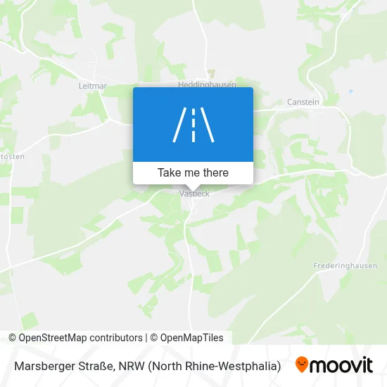 Marsberger Straße map