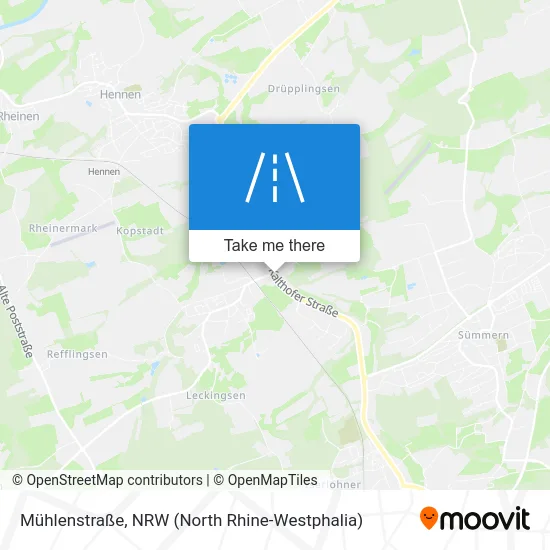 Карта Mühlenstraße
