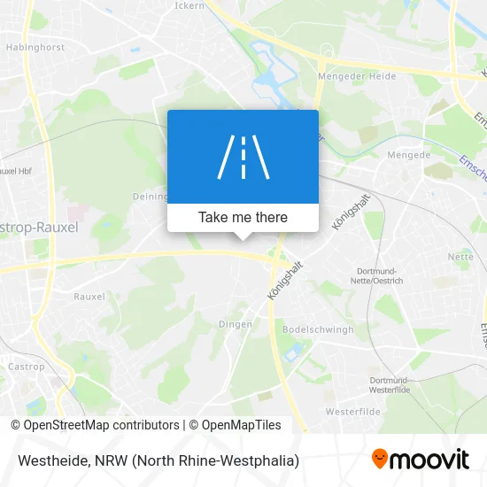 Карта Westheide