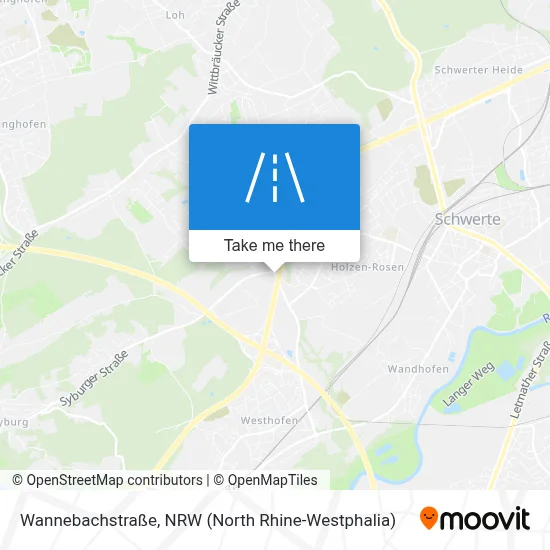 Wannebachstraße map