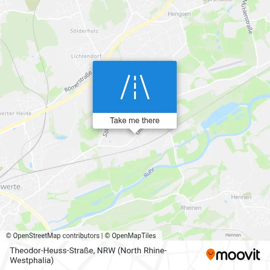Theodor-Heuss-Straße map