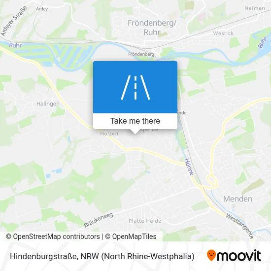 Hindenburgstraße map