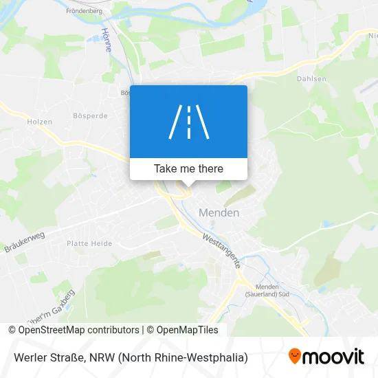 Werler Straße map