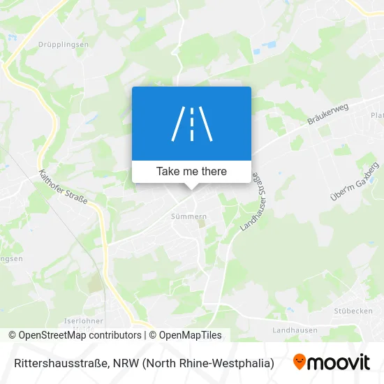 Rittershausstraße map