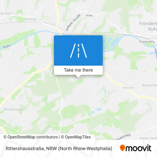 Rittershausstraße map