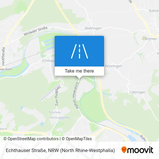 Карта Echthauser Straße