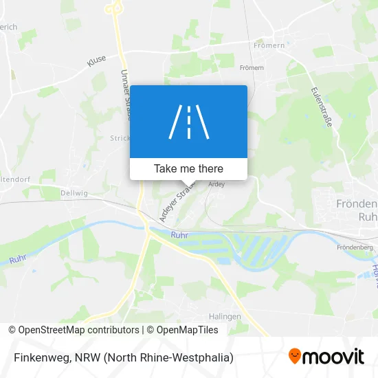 Finkenweg map