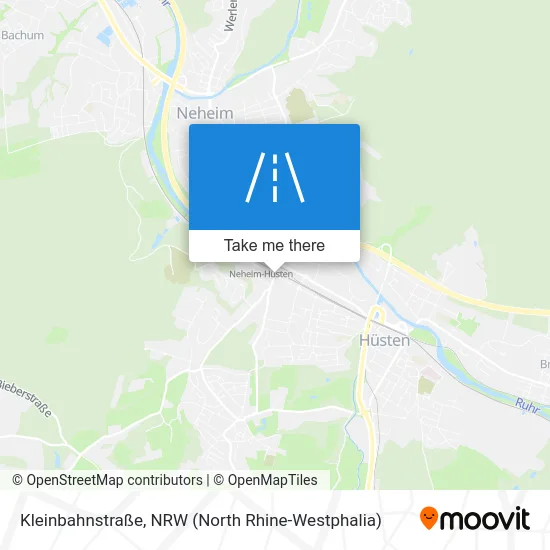 Kleinbahnstraße map