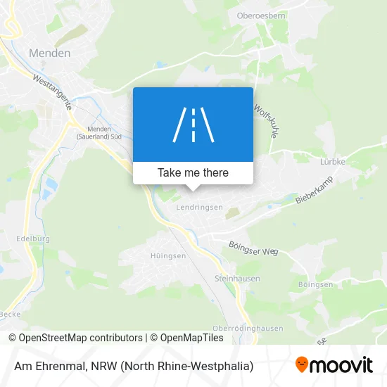 Карта Am Ehrenmal