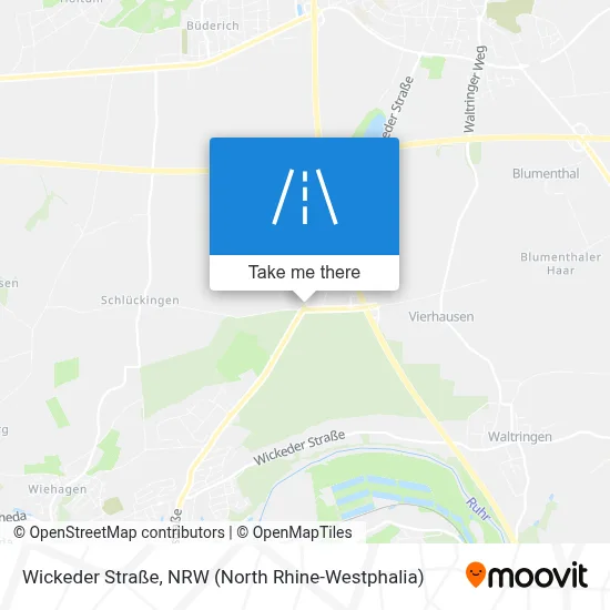 Wickeder Straße map