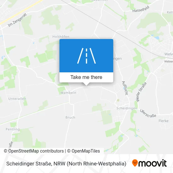 Карта Scheidinger Straße