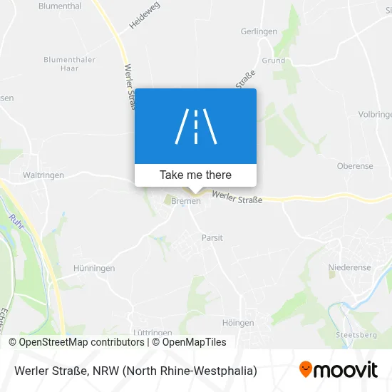 Werler Straße map