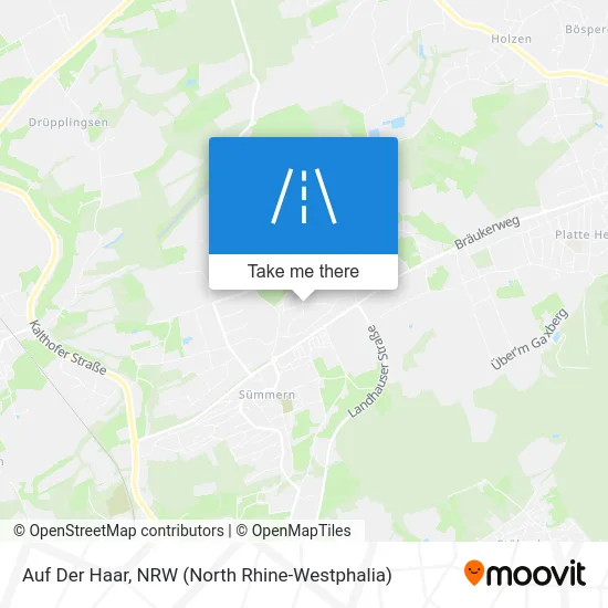 Карта Auf Der Haar